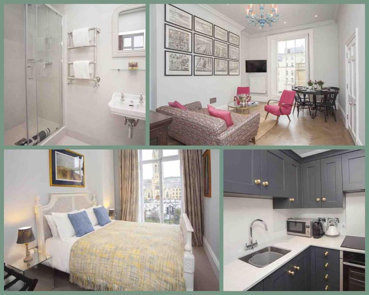 Stylish City Centre Apartment - Bath Exterior foto